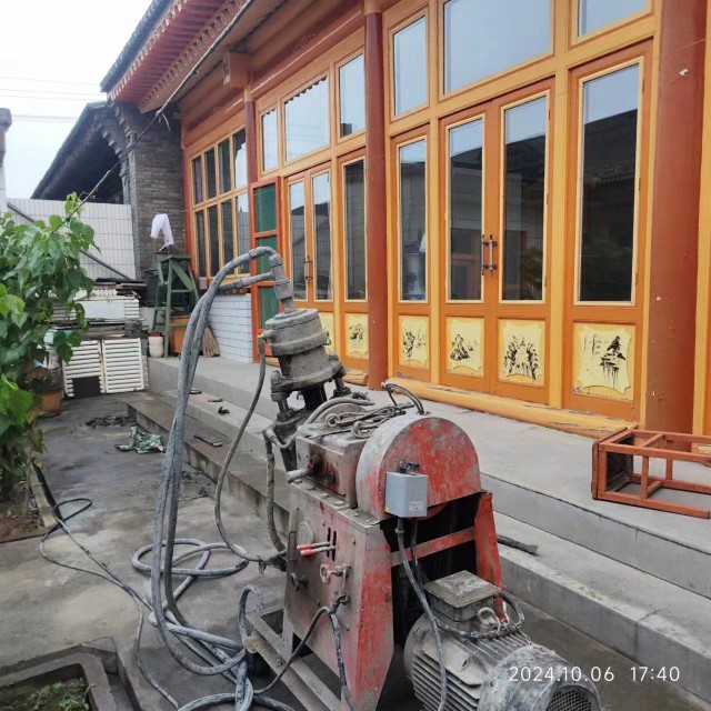 龙州房屋地基沉降注浆加固施工